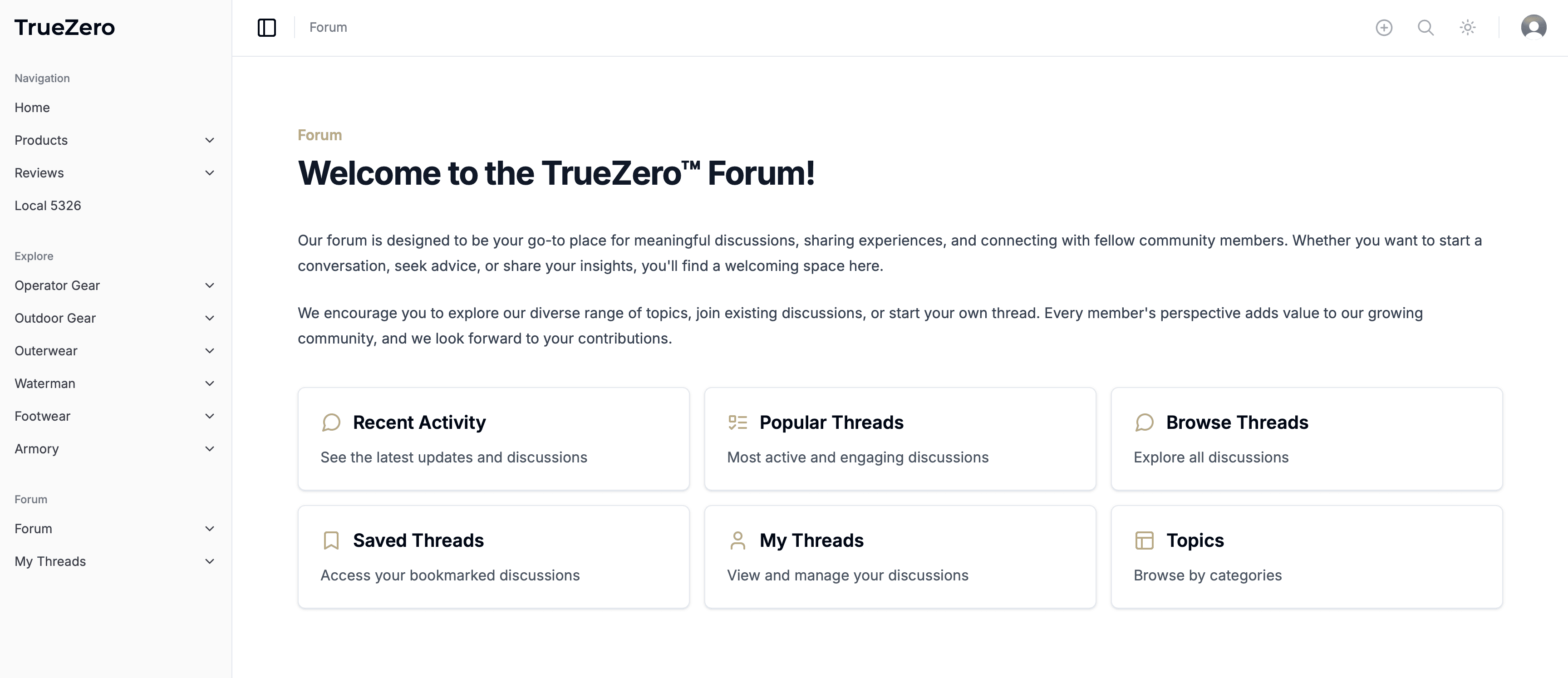 New forum feature